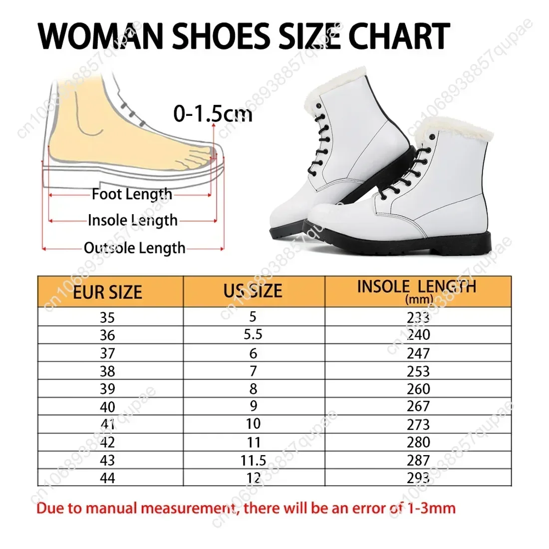 High School DxD Rias Gremory Plush Boots Cartoon Men Women Teenager Casual Shoes Outdoor Keep Warm Footwear Couple Custom Shoe 6