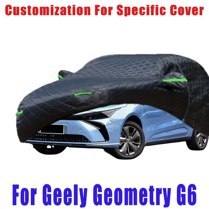 

For Geely Geometry G6 Hail prevention cover auto rain protection, scratch protection, paint peeling protection