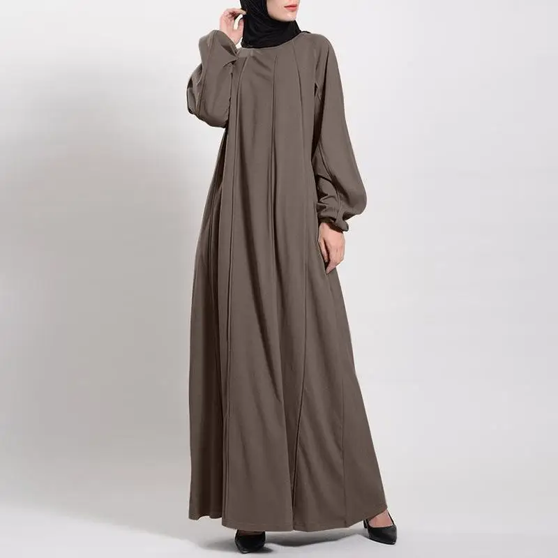 2024 Autumn Winter New Long Dresses Plus Size Muslim Loose Robe Dubai Abaya Hijab Dress Caftan Kaftan Elegant Streetwear 5XL 4XL