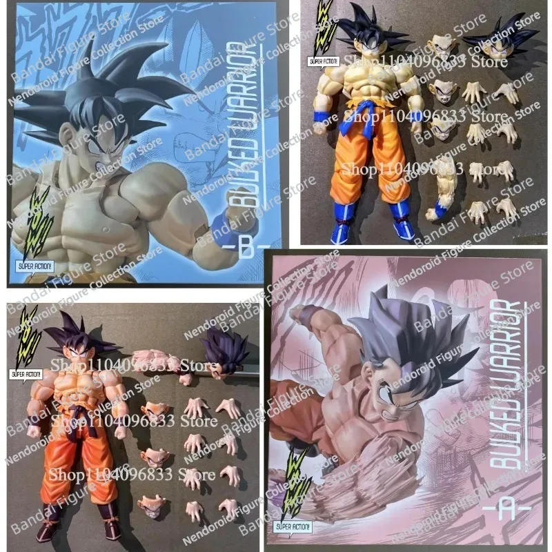 

В наличии WOW Супер Фигурка Гоку Кайокен Dragon Ball Z SHF Гоку Фигурка 15 см Коллекция Игрушек Мальчик Подарок GARAGE KIT