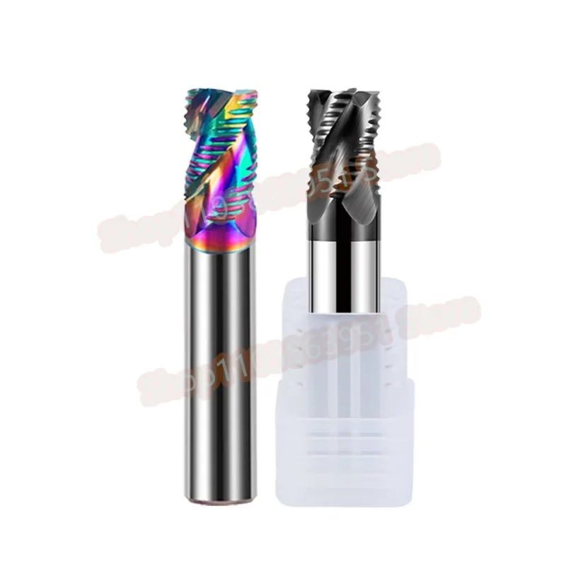 

HRC65 Концевая фреза с короткой резьбой 12 3 6 8 9-12 мм Фреза с ЧПУ с твердосплавным покрытием DLC для фрезы по металлу из алюминиевой стали