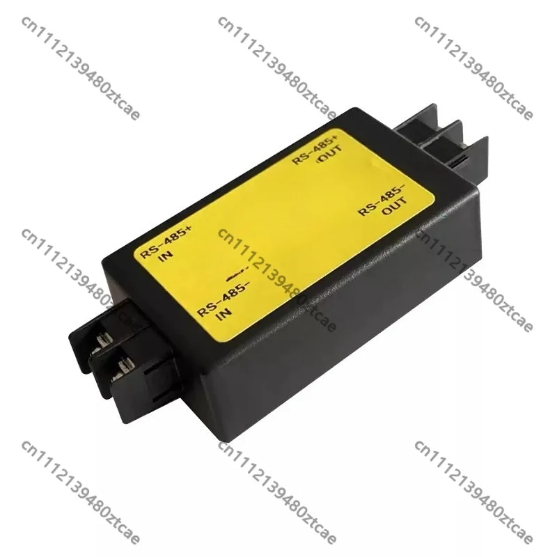 Industrial RS485 Signal Isolation Module with Noise Filter and Lightning Protection, Stabilize Transmission Signal for PLC