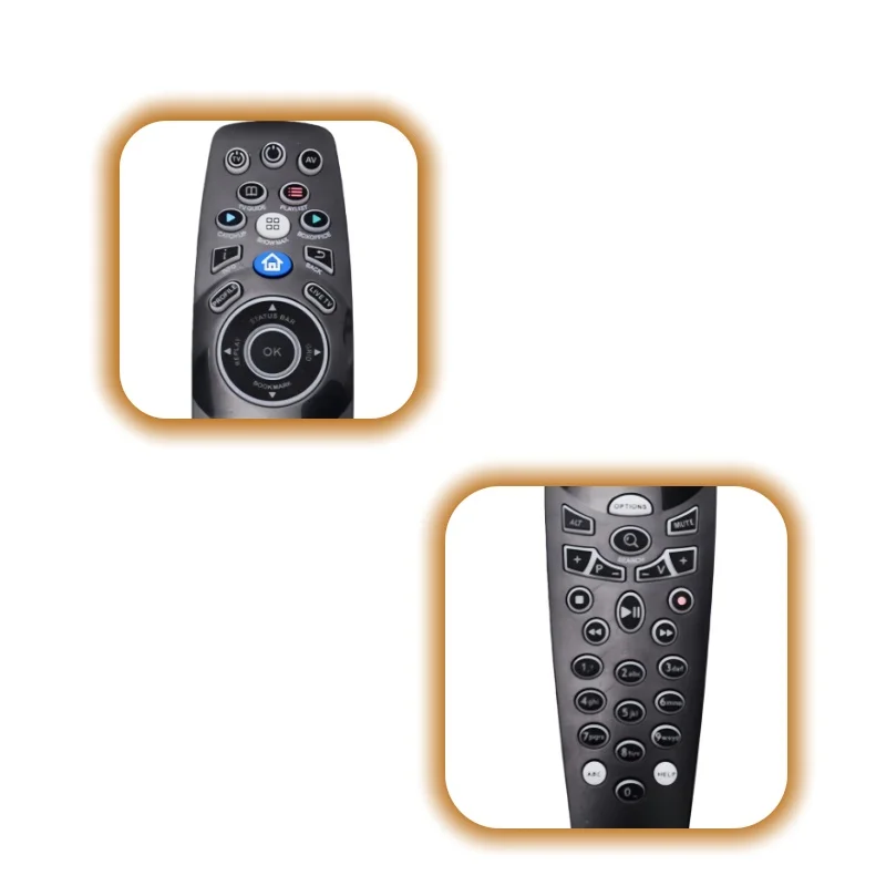 

1Pc A7 B4 AD Replacement Remote Control Compatible with Star Receiver Special Edition for African Market
