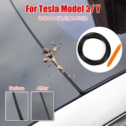 Sunroof Seal Anti-Dust Waterproof Sealant For Tesla Model 3 Model Y Car Modify Accessories Rubber Skylight Strip Noise Insulator