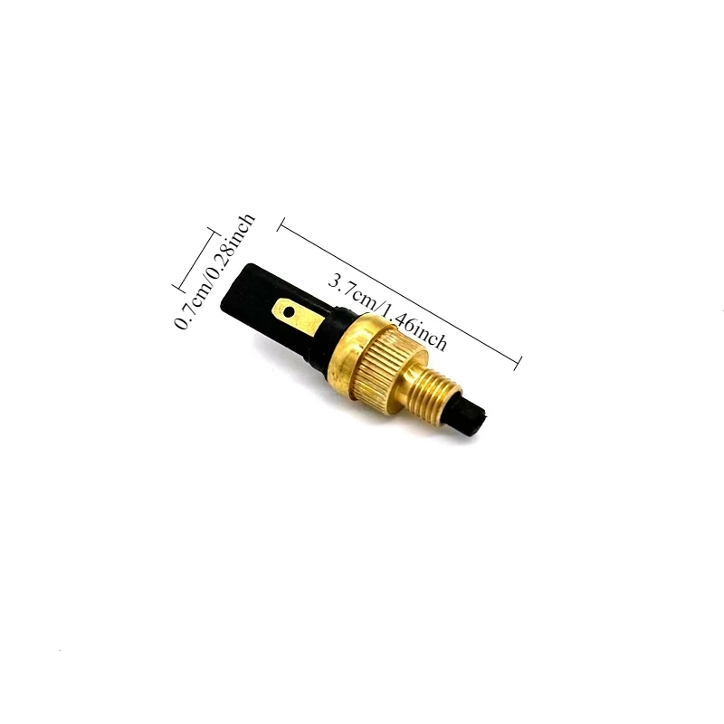 1/2Pcs Universal 6mm Motorcycle Brake Light Switch, Front Rear Stop Lamp Clutch Plug, Tail Light Electrical Connector Parts
