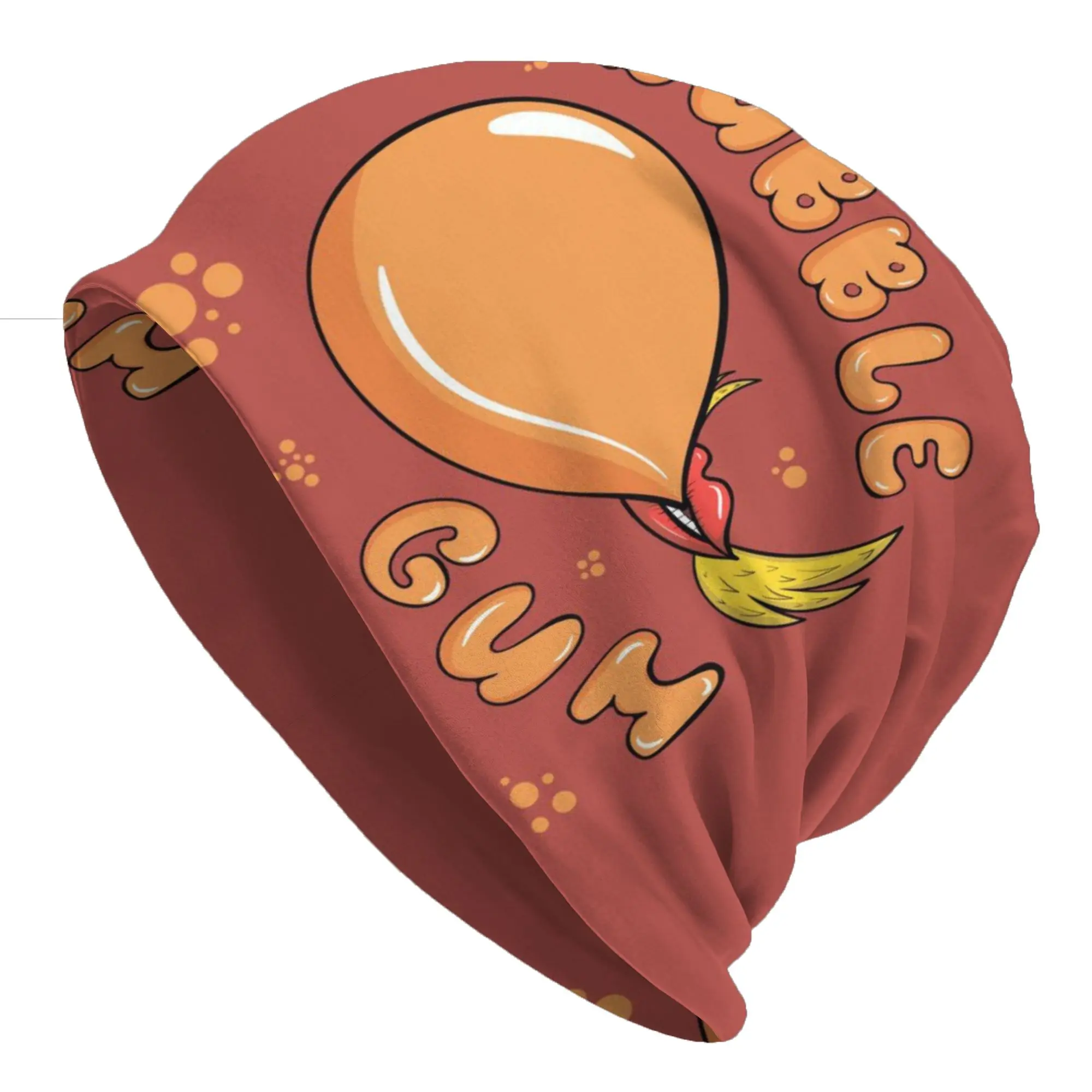 Bonnet Hats Bubble Gum Men Women's Thin Hat Orange Street Style Cap Design Skullies Beanies Caps