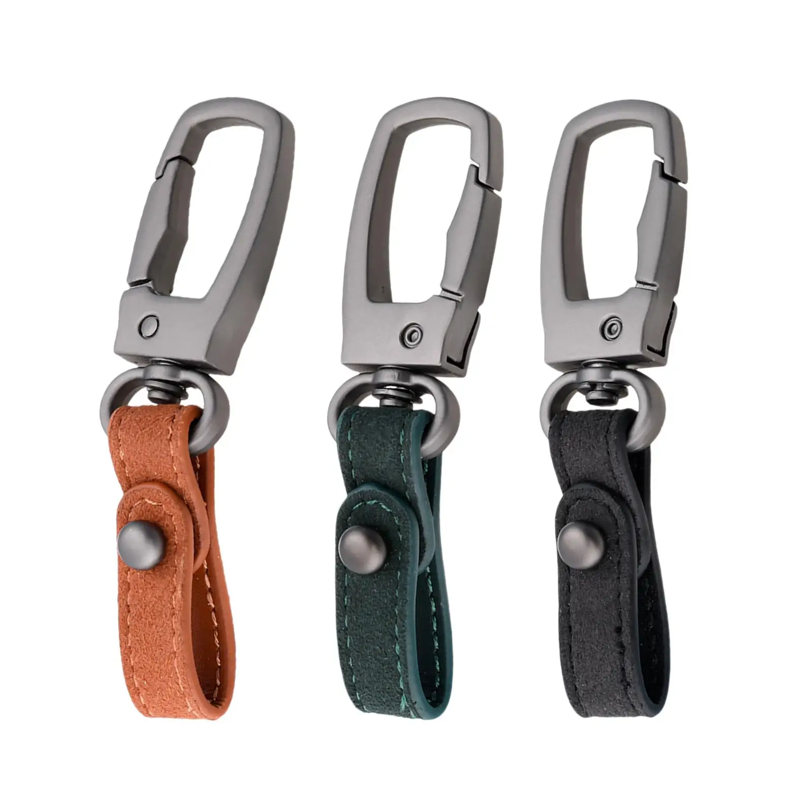 Heavy Duty Carabiner Key Ring Clip 360 Degree Rotatable Universal Key Fob Keychain for Colleagues Friends Anniversaries Gifts