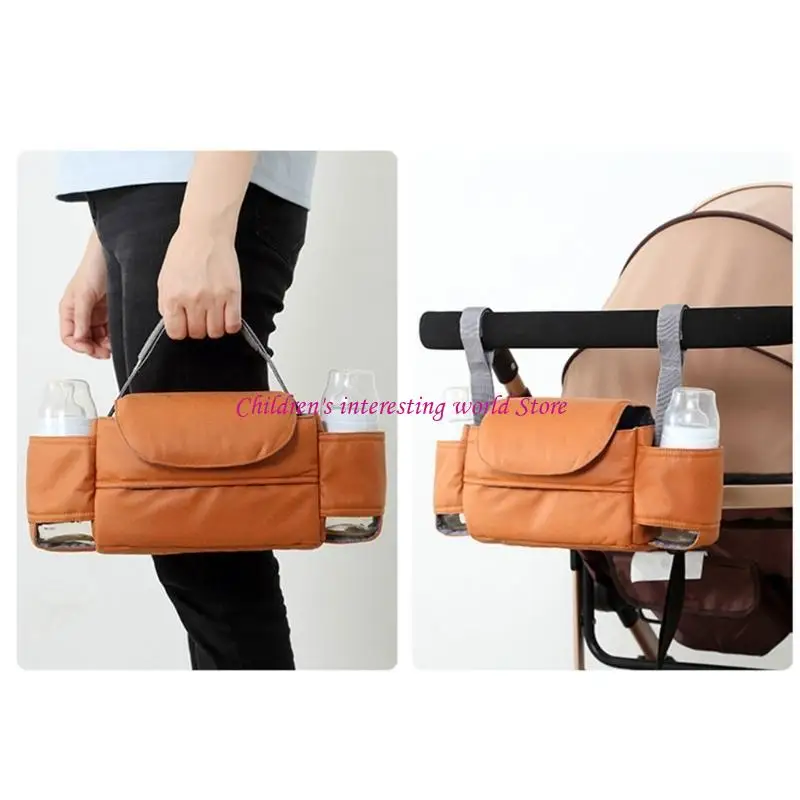 

Коляска Caddy Dram Bag Bag Buggys с изолированным держателем чашки большой хранение 425f