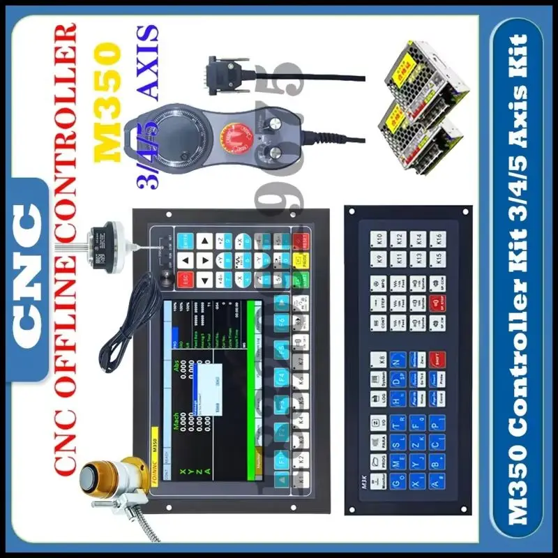 

Контроллер V2 DDCS EXPERT M350 CNC Off-Line (3/4/5 осей) для станков с ЧПУ, гравировки и фрезерования, замена Mach3 DDCSV3.1