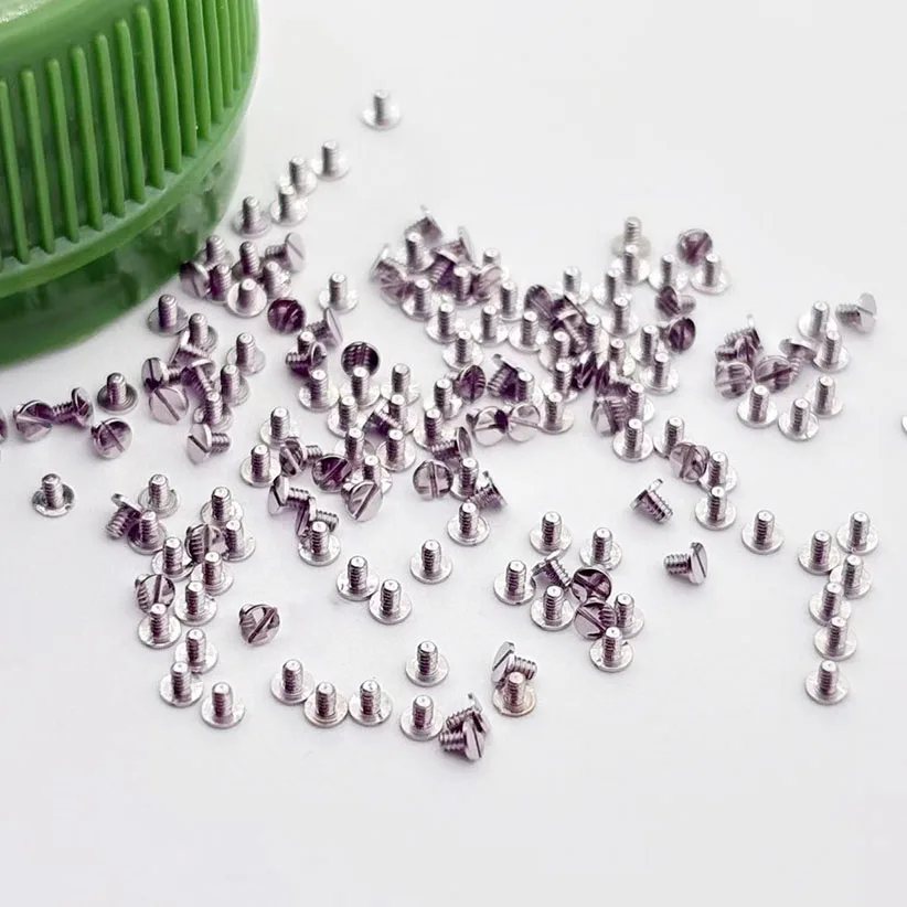 20 /40/ 60/ 100pcs  Watch movement accessories 8200 movement upper clamp plate screw pendulum splint screw
