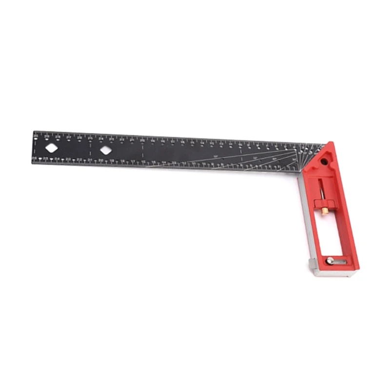 Ruler for Measuring Scribing 30-90 Degree Square with Marking Hole TOP ones