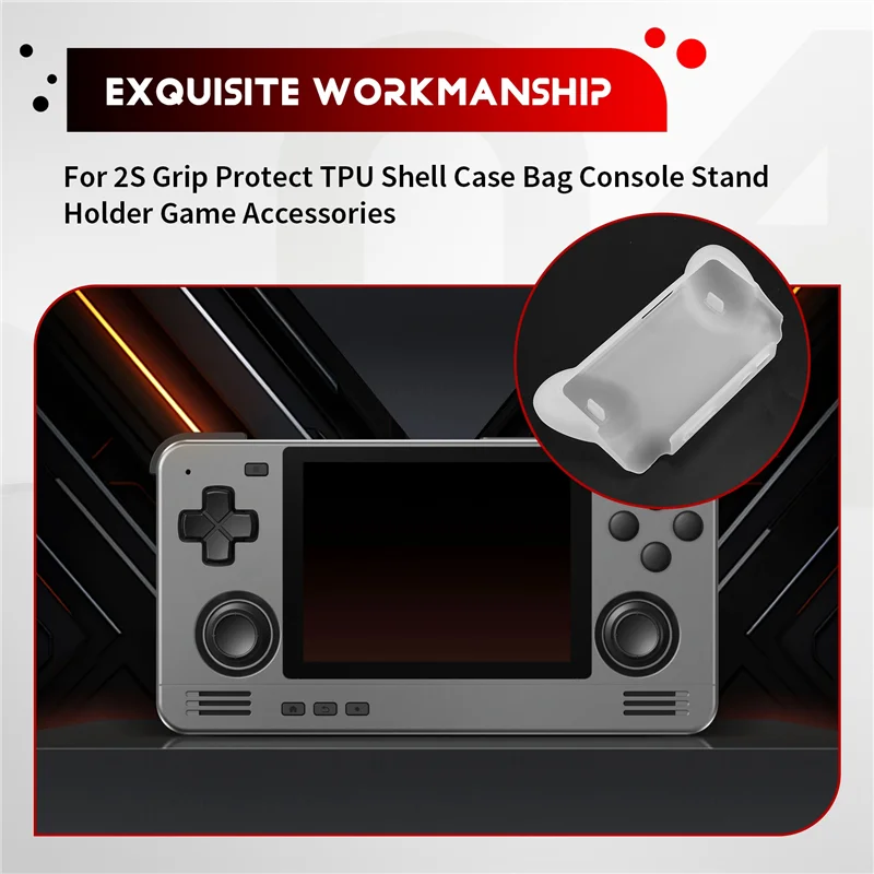 AAAEL-para Retroid Pocket 2S Grip Protect TPU Shell funda bolsa soporte para consola accesorios de juego