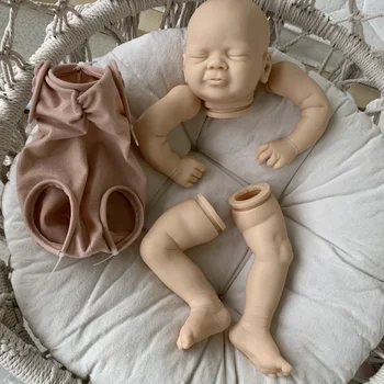 20 inch unfinished reborn doll kit Vito lifelike newborn size unfinished unpainted doll parts with cloth body