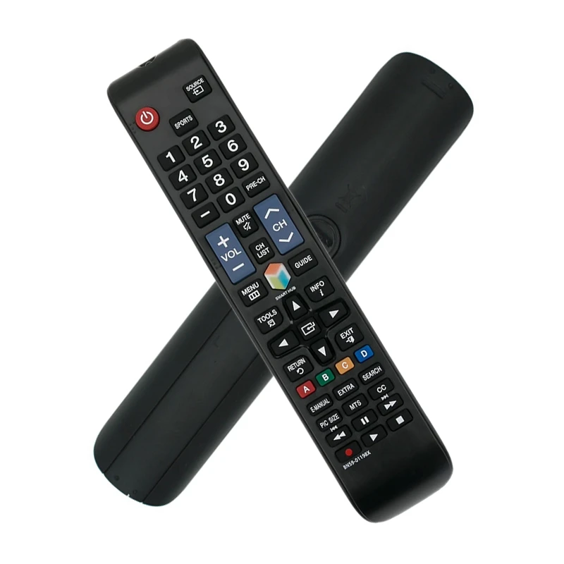 Télécommande pour Samsung Smart TV BN59-01198X infrarouge dermatRemote Control (2XAAA 24.com)