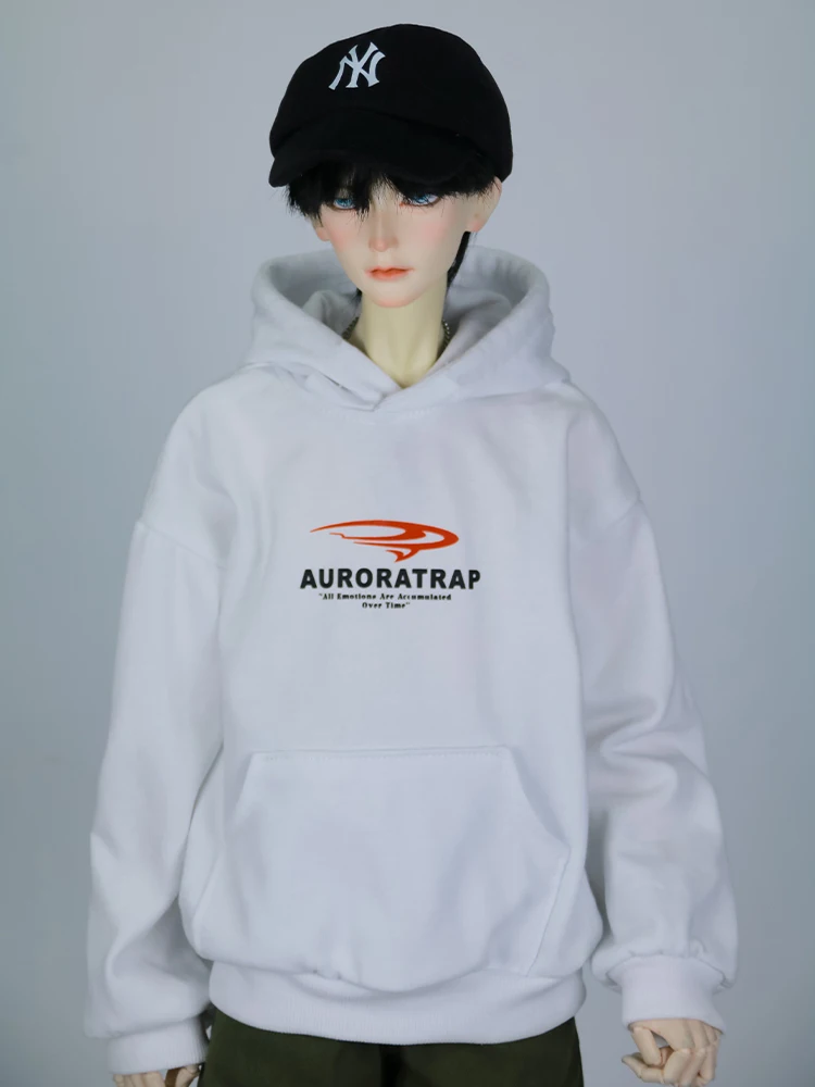 1/3 Bjd Pop Graffiti Mode Top 1/4 Bjd Pop Veelzijdige En Knappe Hoodie Oom Pop Jongen Verjaardagscadeau Mini Speelgoed Accessoires