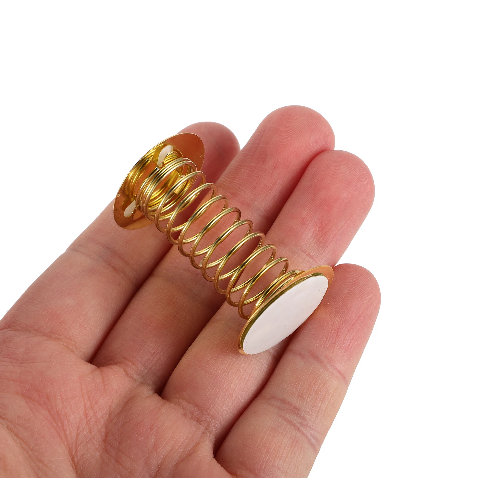 

10Pcs Spring Base Double-Sided Adhesive Easy Fix Creative Wobble Springs for Crafts Dashboard Mount Replacement