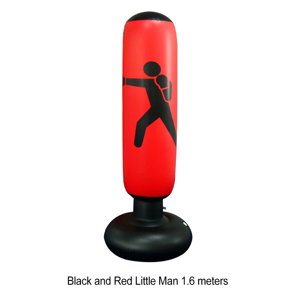 Durable PVC Inflatable Punching Bag For Effective Workouts Safe To Fitness Inflatable Punching Bag