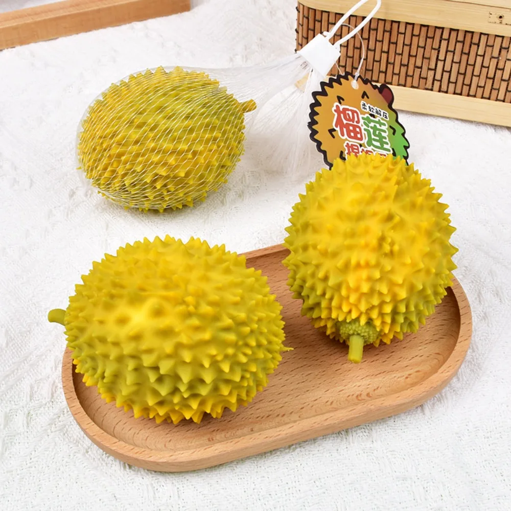 Squishy Simulated Durian Squeeze Toy for Stress Relief, Stretch Sensory Fidget Toys for Kids Adults, Anti-Anxiety Squishies Gift