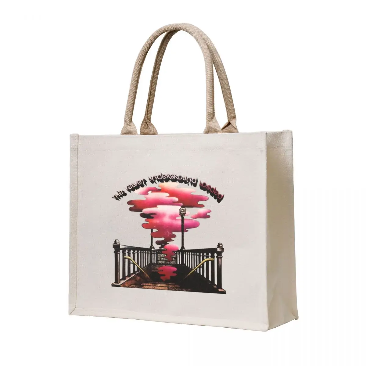 

The Velvet Underground Loaded Tote Bag canvas tote bags bag for beach Women's bag bags luxury women