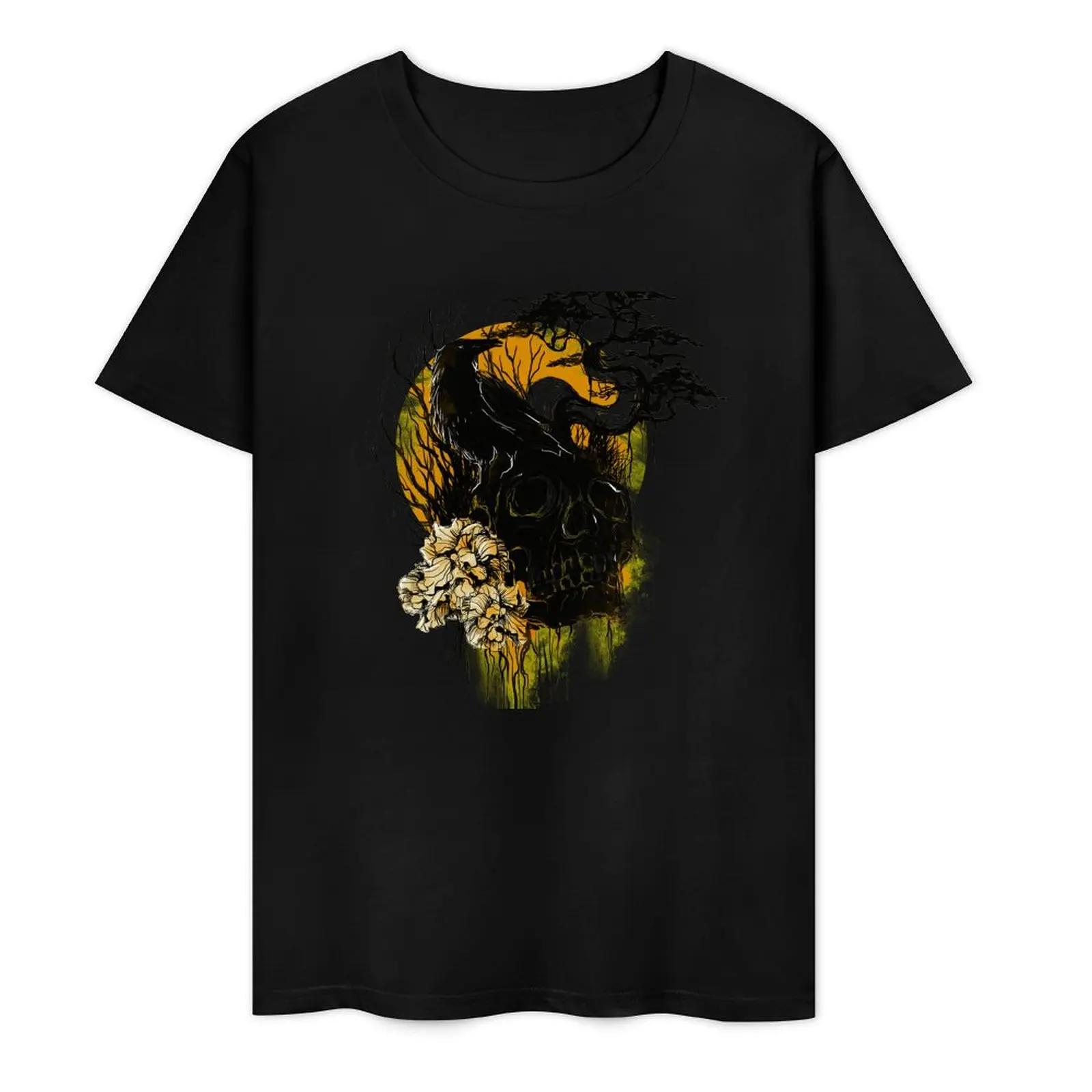 

Sunset T-Shirt blanks summer clothes T-shirts for men cotton