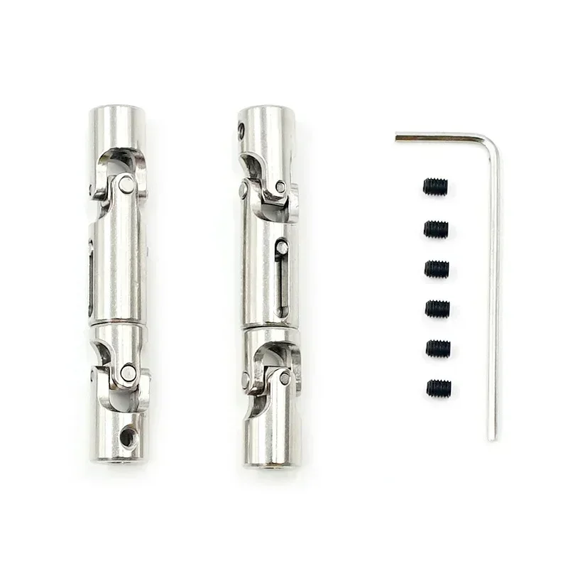 

3 шт., обновленная часть, металлический приводной вал, серебристый для WPL B-36 B-16 6WD 1/16, радиоуправляемый автомобиль для деталей инструментов