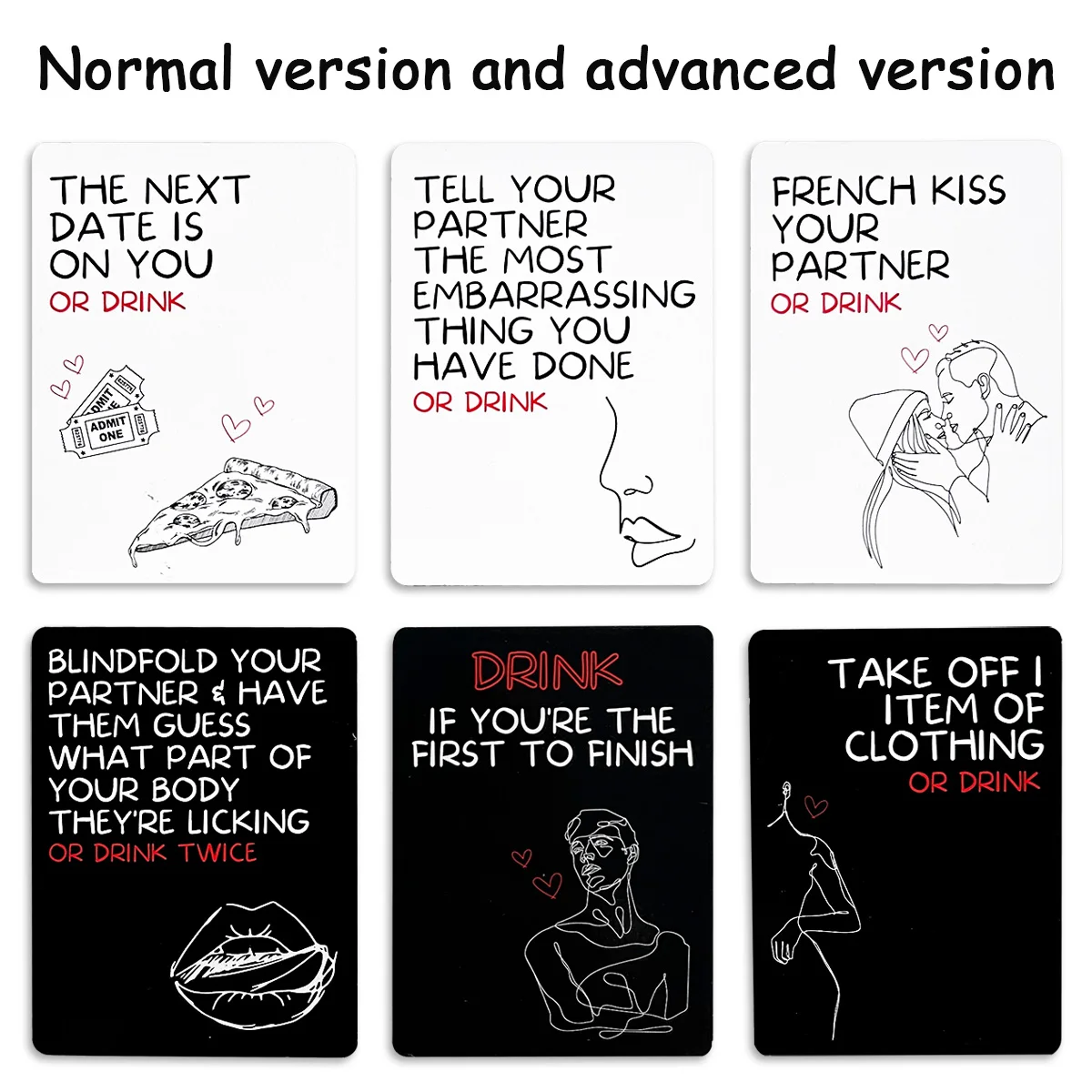 Drunk Desires Couples Drinking Game - Uncover Intimate Desires & Have Fun