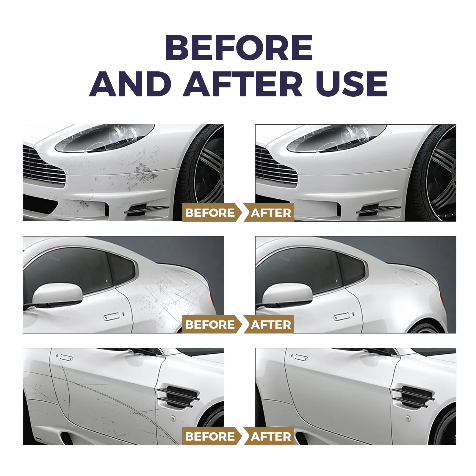 Homonth Auto Scratch Wax Multi-Functionele Autolak Kras Kras Reparatie Schone Vlekken Polijsten Onderhoud Gereviseerde Auto Wax