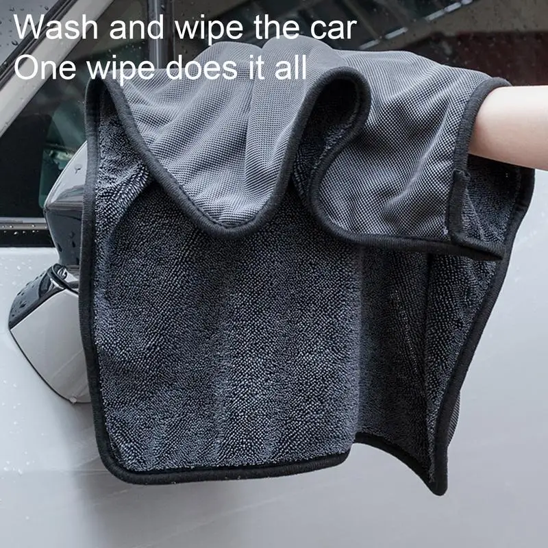 Microfiber Car Cleaning Cloth Towels Water Absorption car wiping cloth Anti-Scratch Car Detailing Wash Accessories