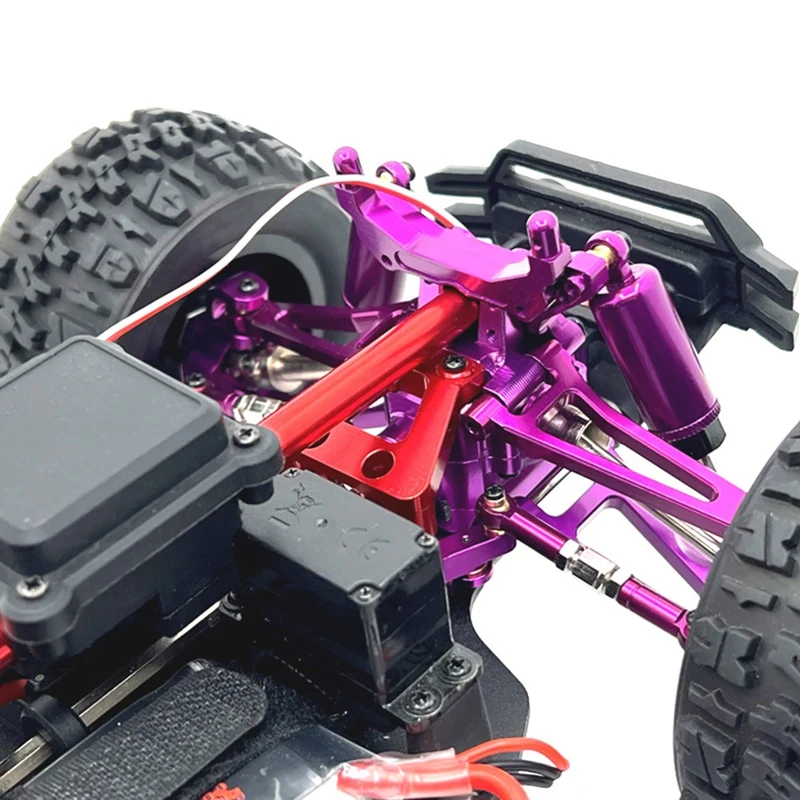 RC Car Upgrade Front Gear Box Housing Gear Box Kit for MJX 1/14 14301 14302 14303 14209 14210 RC Car Upgrade Part Purple