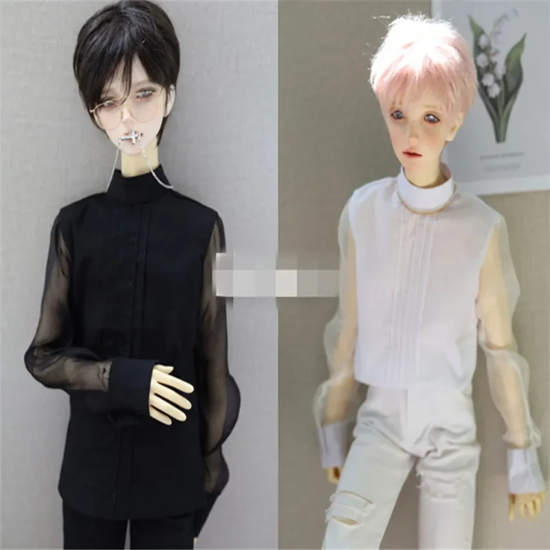 

Крутая плиссированная рубашка для куклы дяди 1/4 1/3 SD17, одежда по индивидуальному заказу CMB229