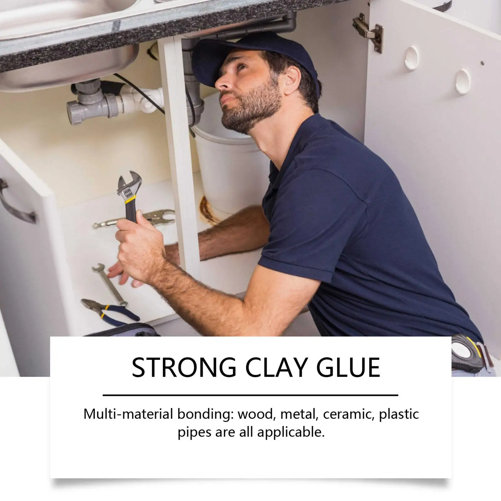 Adhesive Glue 30g Waterproof Duct Clay Multi-Purpose Waterproof Sealing Adhesive Heat-Resistant Quick Mending Mud For Wall Hole