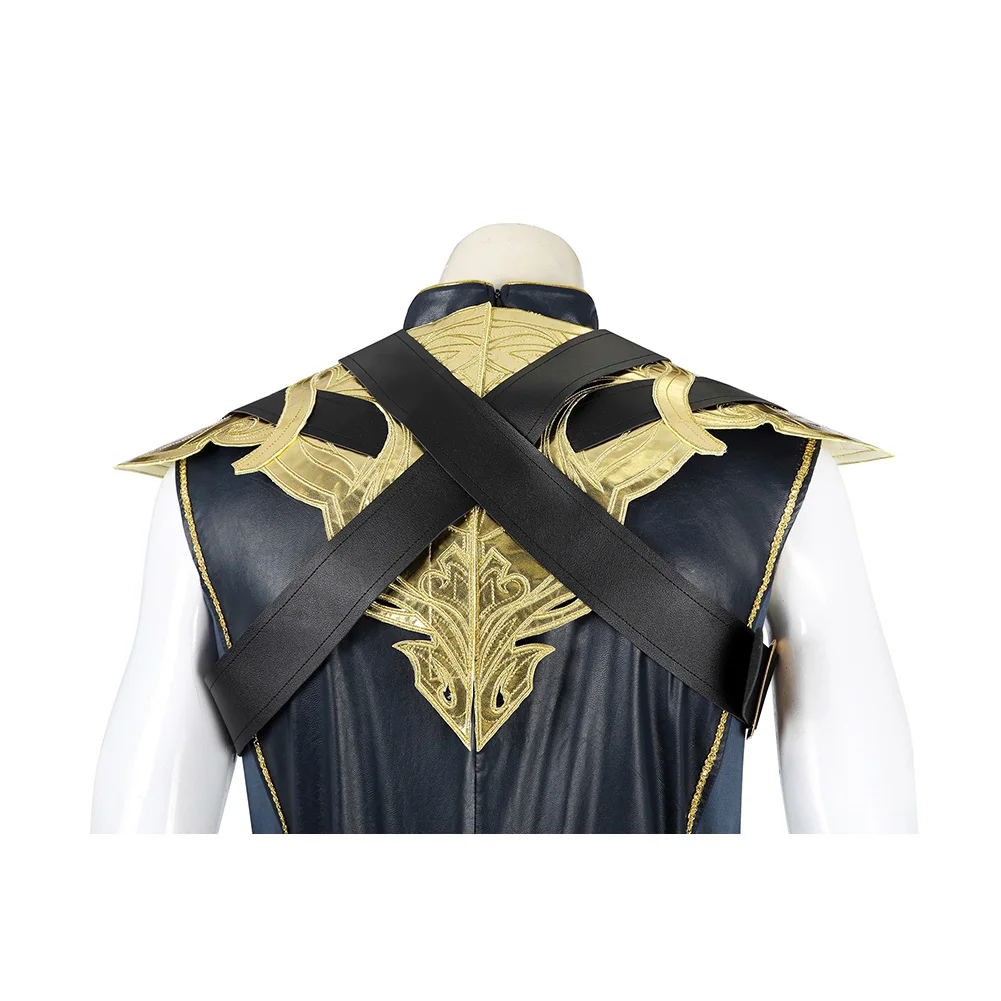 The Dark Urge Cosplay Costume, Baldur Cos Gate Nette Outfits, Halloween Carnival Party Clothing