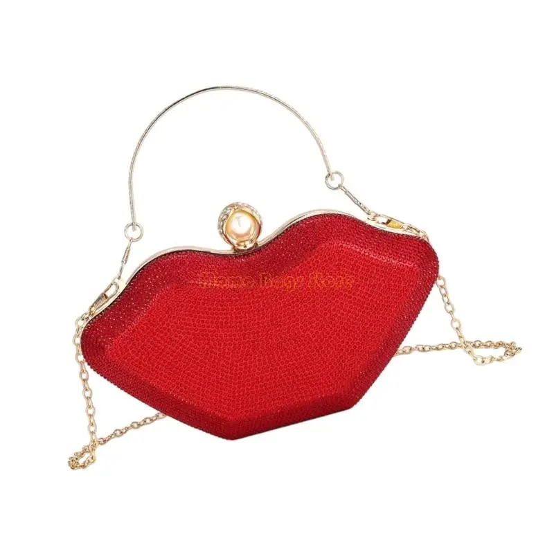 X90D حقيبة هدايا متلألئة مصبوبة بتصميم فريد من نوعه، محفظة كروس رفيعة من البوليستر