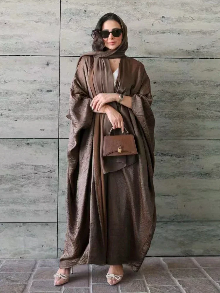 

Autumn Muslim Abaya for Women Eid Dress Cadigan Long Robe Saudi Arabic Party Dresses Dubai Abayas Kaftan Vestidos Morocco Caftan