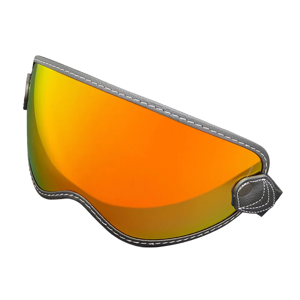 الرجعية فقاعة مرآة العالمي خوذة عدسة حزام على الطرق الوعرة نظارات واقية من الشمس مرآة سيليكون عدم الانزلاق سهلة الفك #6