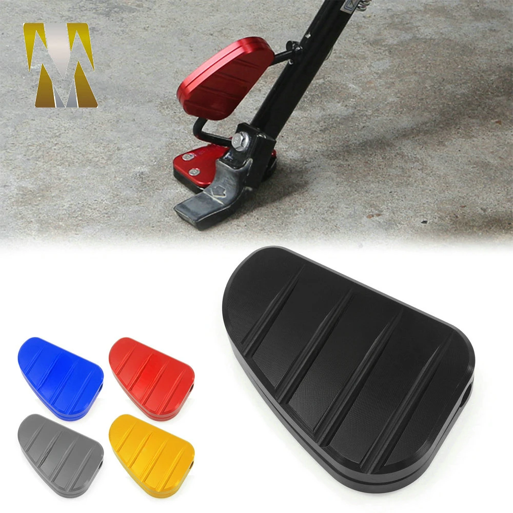 

Motorcycle Accessories CNC Aluminum CC110 Side Stand Enlarge Plate Kickstand Extension for Honda CC110 Cross cub CC 110