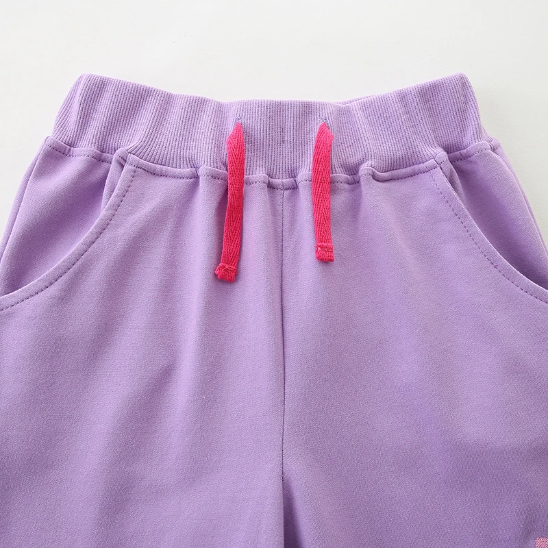 Little maven Baby Girls Casual Pants for Kids Cartoon Dinosaur Little Girls Trousers Autumn Spring Children's Costume Cotton