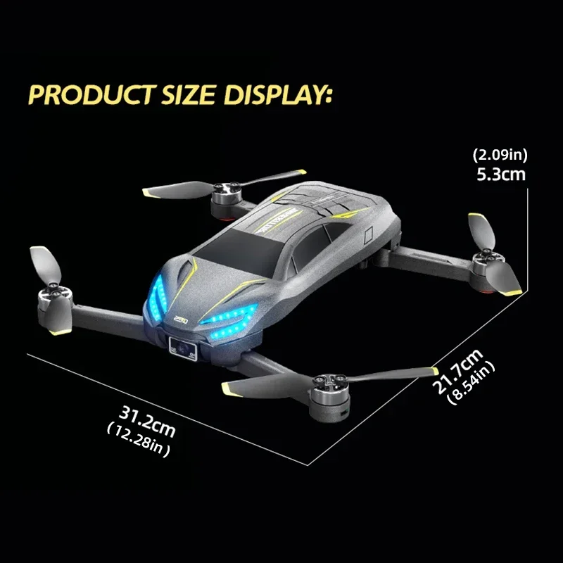 Jjrc x39 carro de controle remoto drone com câmera hd simulação carro sem escova rc drone crianças carros voadores aeronaves 3d flip quadcopter