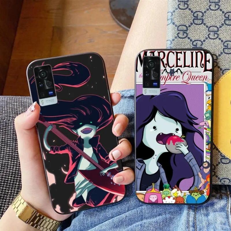 Anime Marceline Mobile Cell Phone Case for VIVO Y95 Y93 Y31 Y20 V19 V17 V15 Pro X60 NEX Black Soft Phone Cover Funda