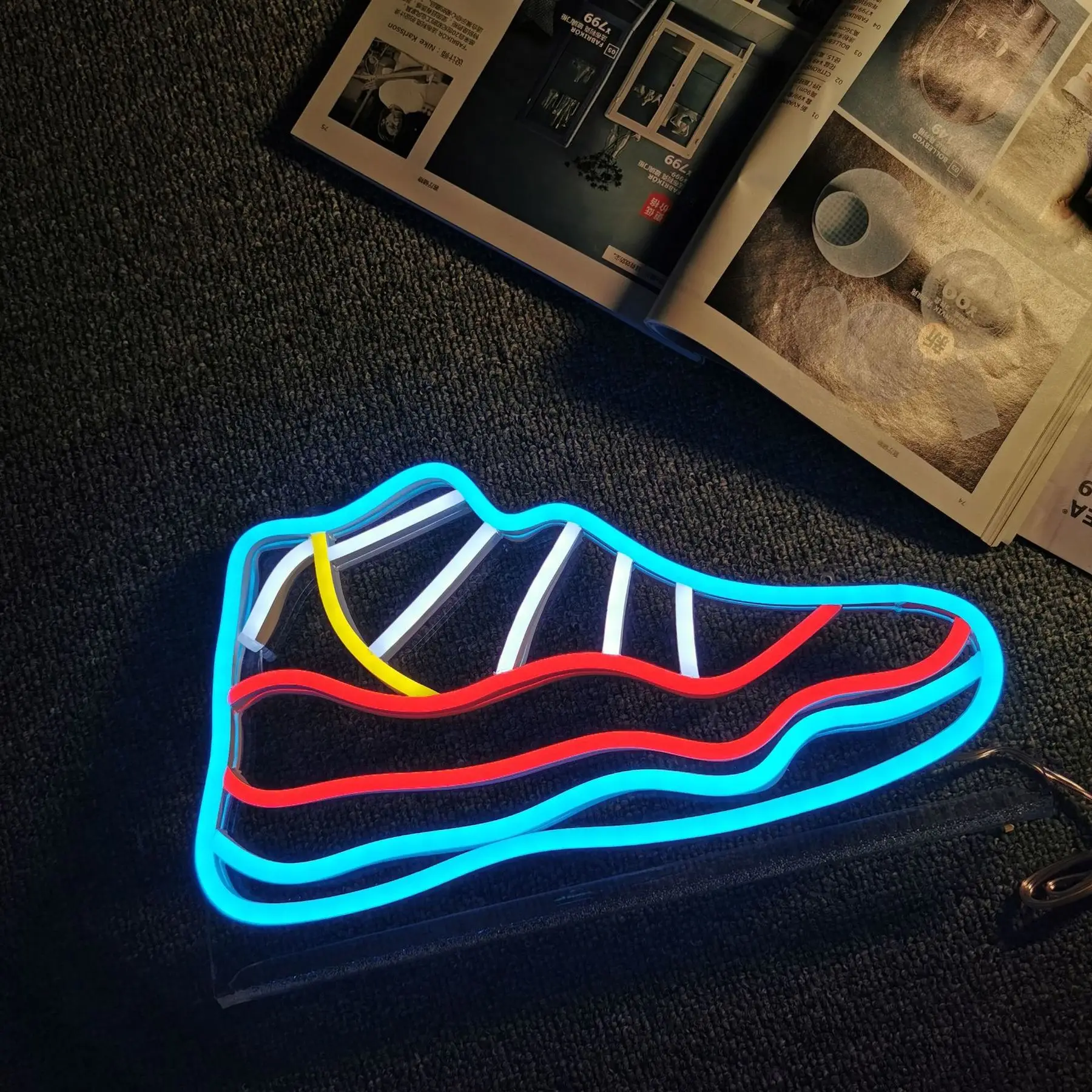 Custom Neon Sign Sports Shoes Neon Signs Light Sign for Shoes Shop Decoration