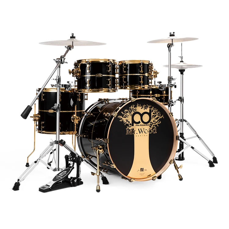 

PD Luxury Wooden Mr. High-Quality Drum Kit, Professional Percussion Acoustic Drum.