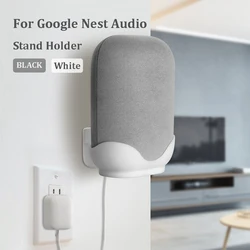 콘센트 벽 마운트 거치대 코드 브래킷, Google Nest 오디오 어시스턴트 플러그인, 주방 침실 욕실 Google Nest 오디오 스탠드