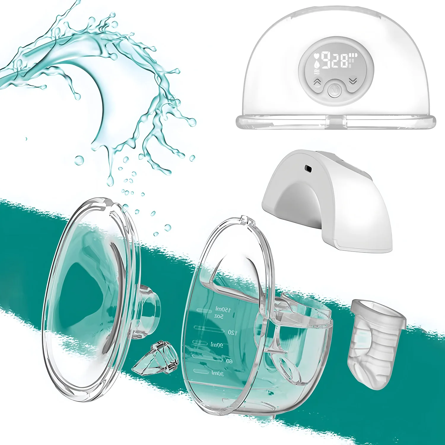 hands‑free-any‑place-pumping-wearable-electric-breast-pump-portable-quiet-comfort-breast-milk-expression-device-for-working-mom