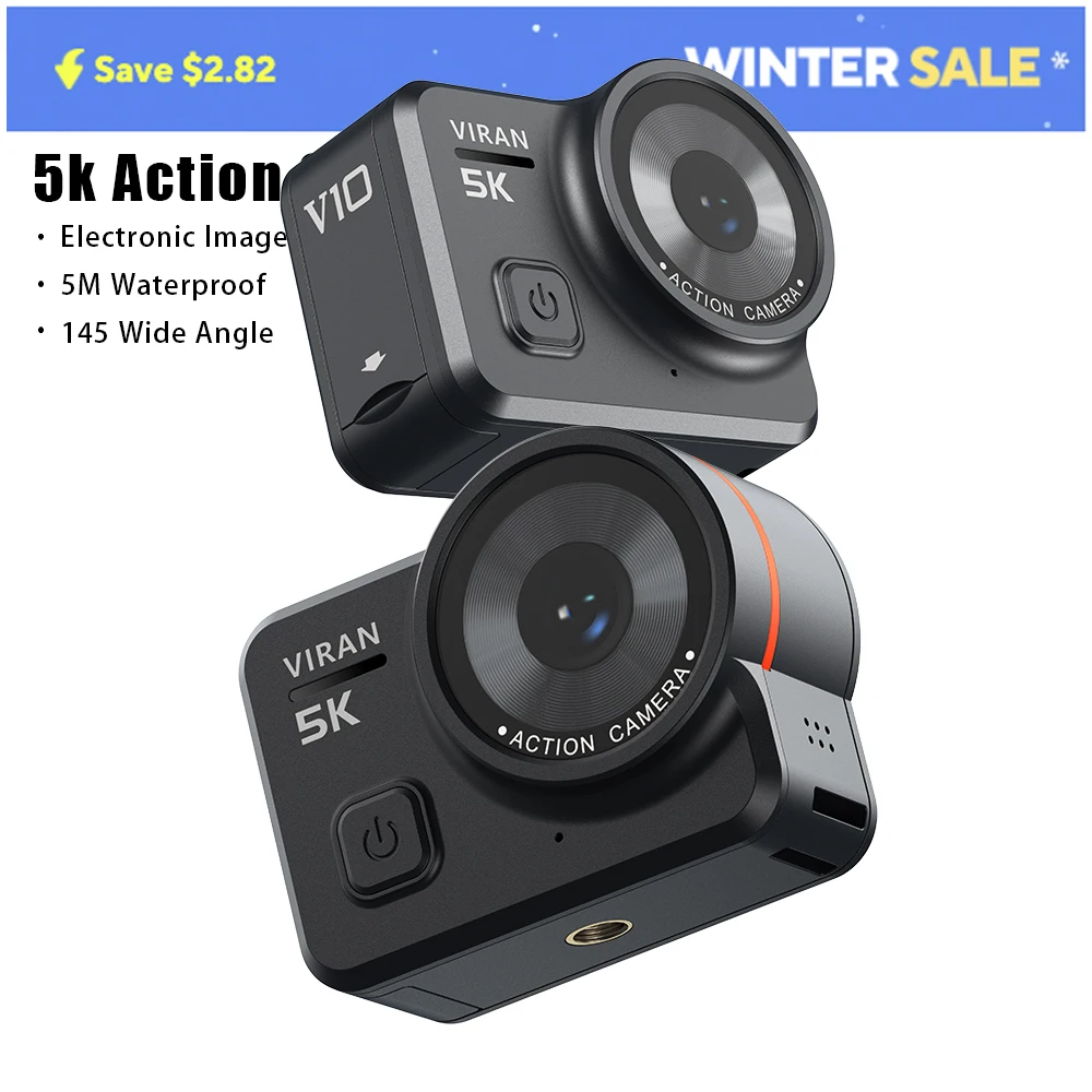 CERASTES V10 5K Action Camera Electronic Image Stabilization 2