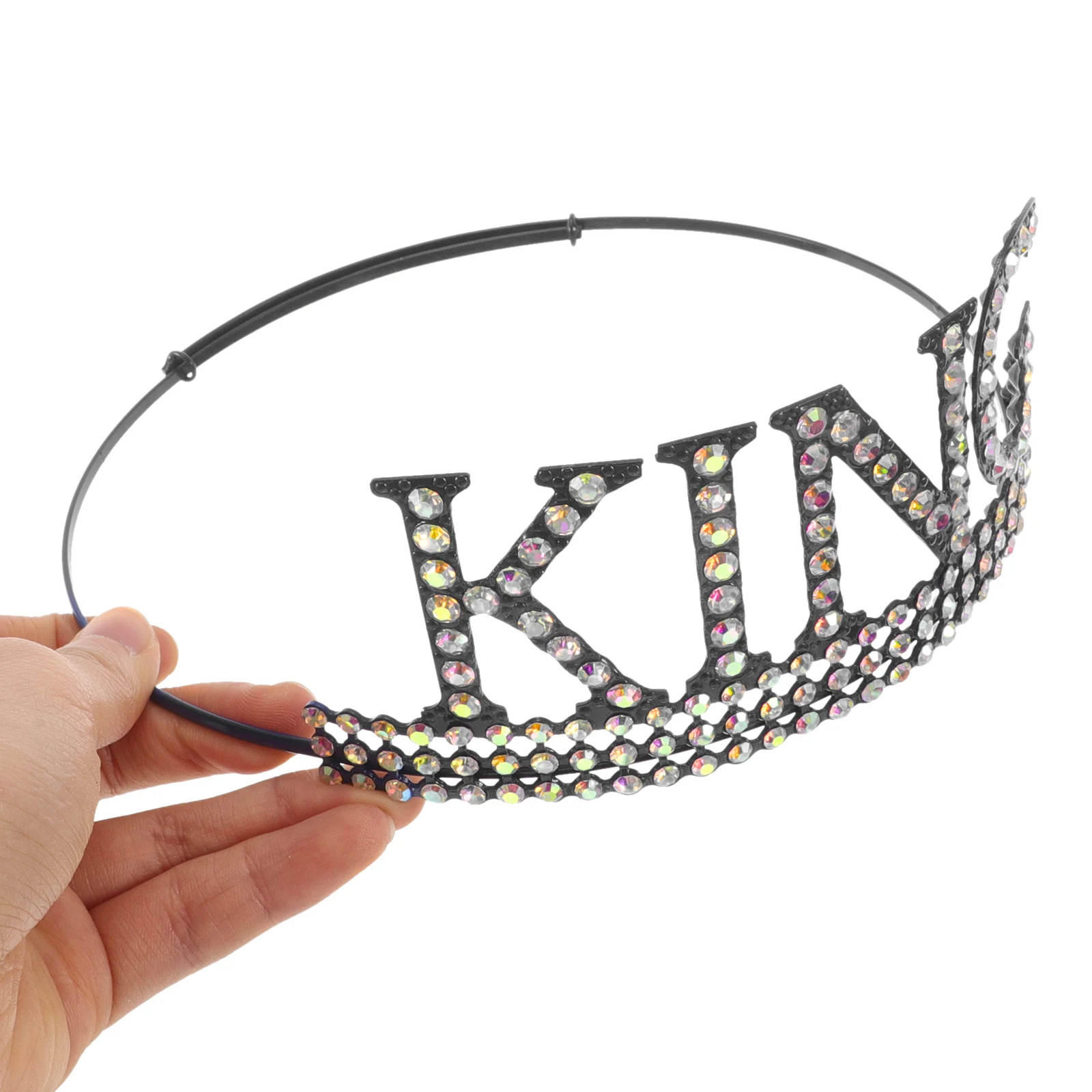

Birthday Crown Set King Sash Glitter Cloth Adult Decorations Men Party Accessories Durable Comfortable Adjustable Length Great
