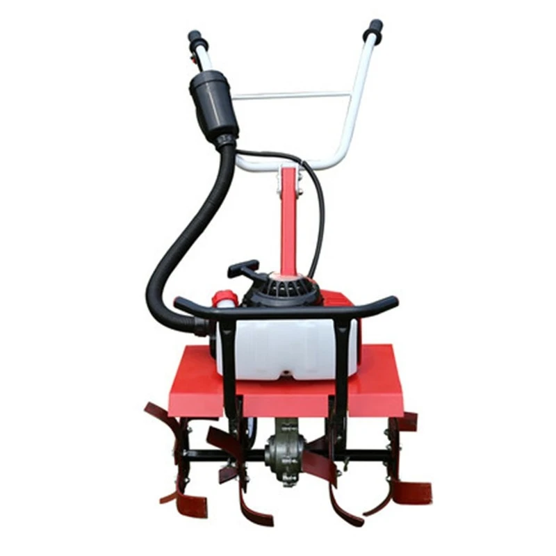 

Micro tiller, small rotary tiller, trenching, weeding and tillage machine, small soil scarifier for household use