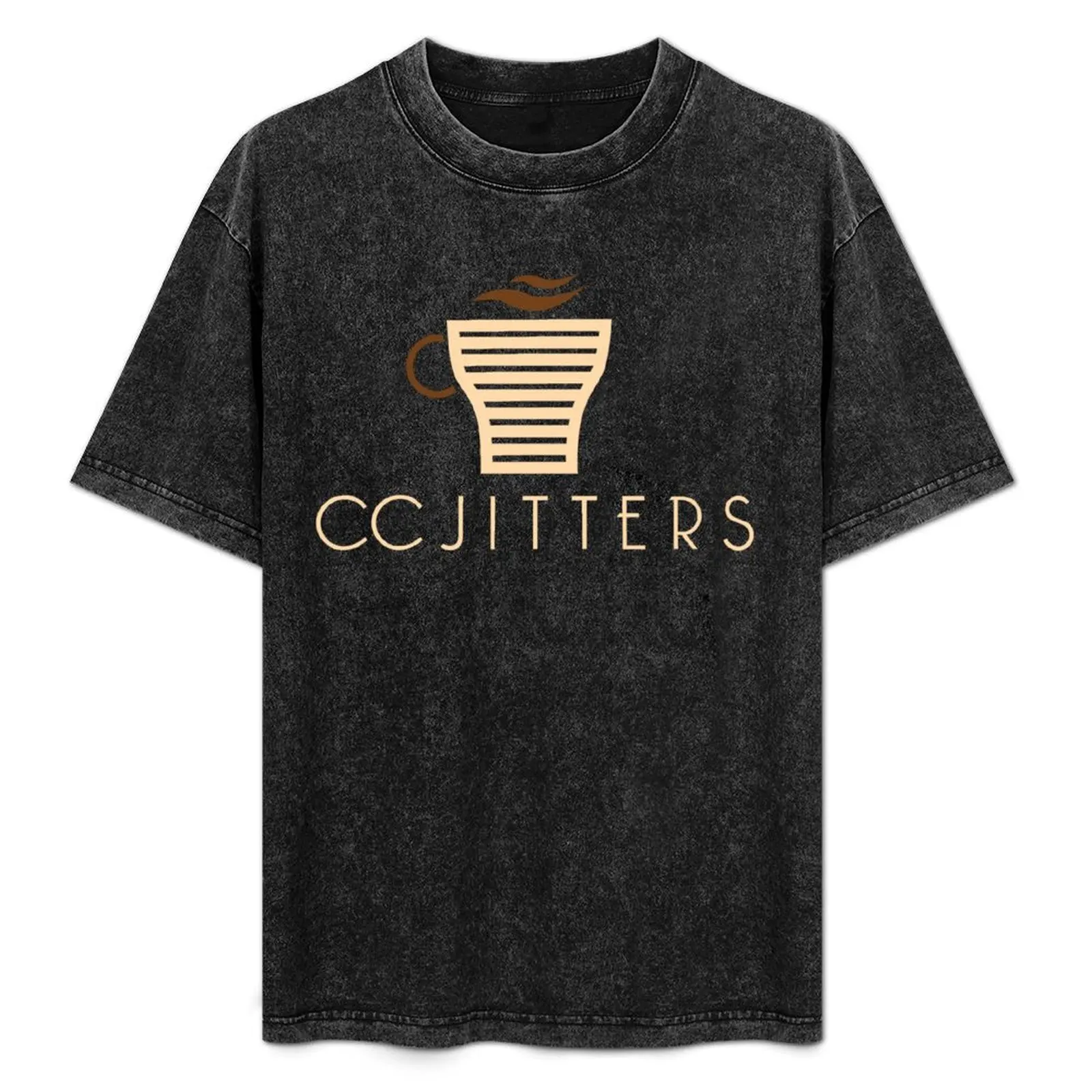 Central City CC Jitters Coffee T-Shirt oversized t shirt shirts graphic mens plain t shirts