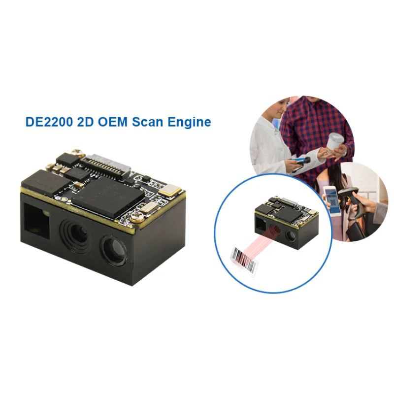 2d Auto Sense Barcode Scanner Continuous Scaning Barcode Dark Environment indoor Natural light Scan Apply for Vending Machine