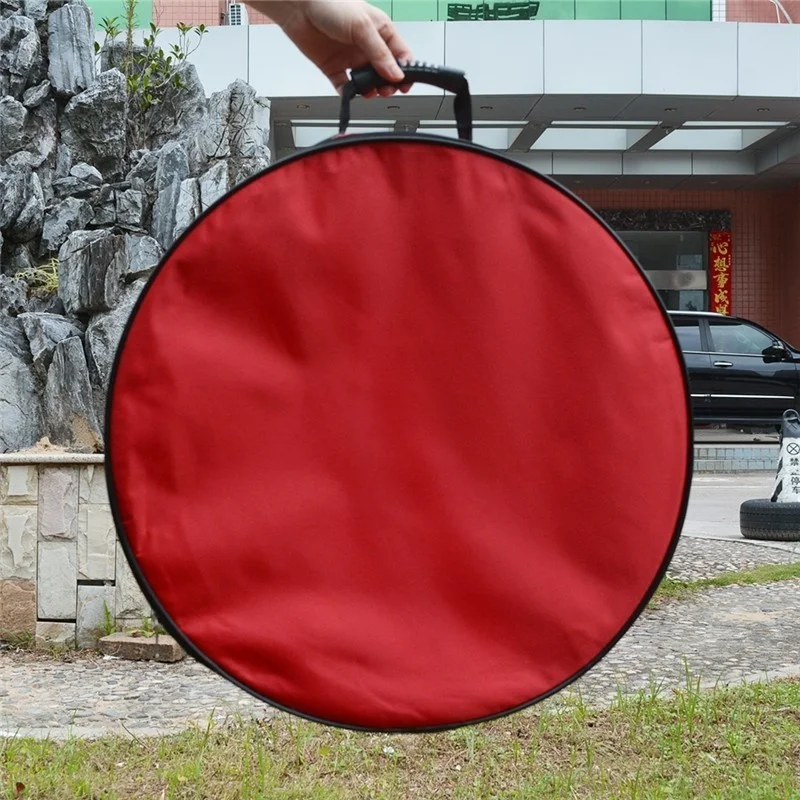 Water Resistant Nylon Fishing Net Protection Bag, Durable One Layer Fishing Net Storage Bag Fishing Accessories 49x49x9cm