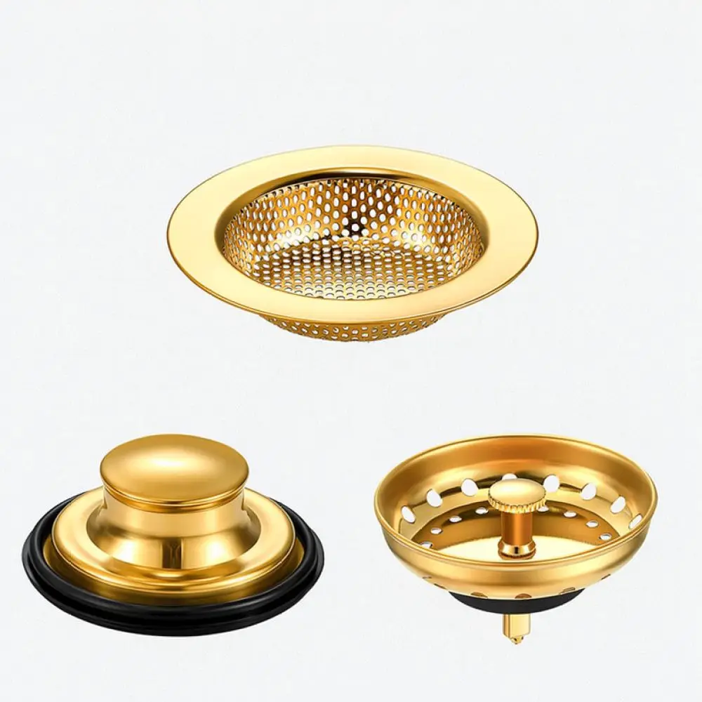 Stainless Steel Garbage Disposal Splash Guard Kitchen Sink Drain Filter Stopper Waste Processor Accessories For Home